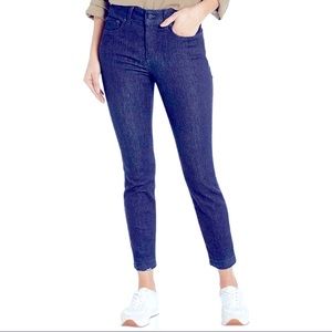 NYDJ Ami Skinny High Rise Raw Hem Jeans